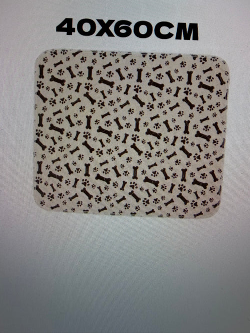 Tapis absorbant réutilisable pour chien
