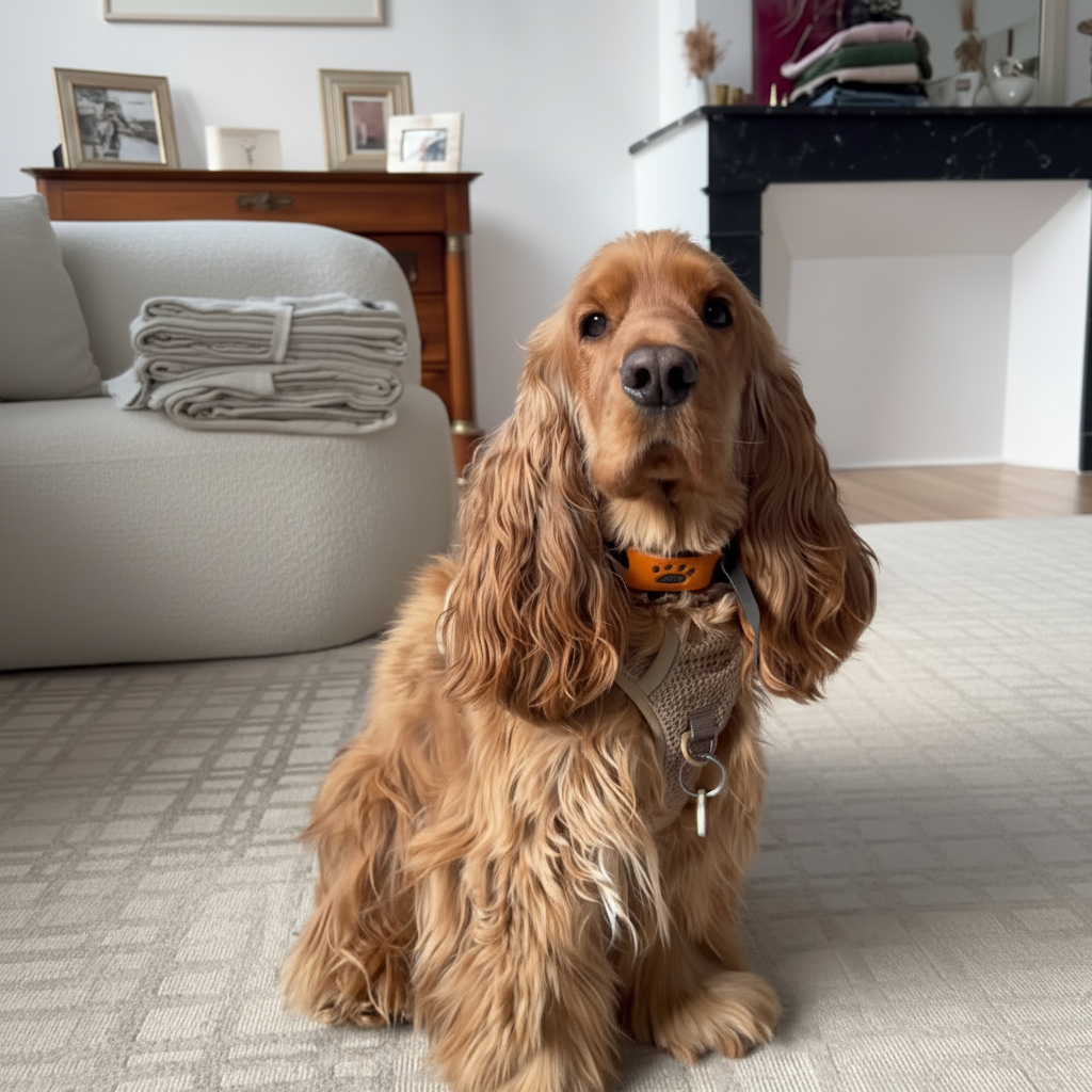 Cocker Spaniel carré