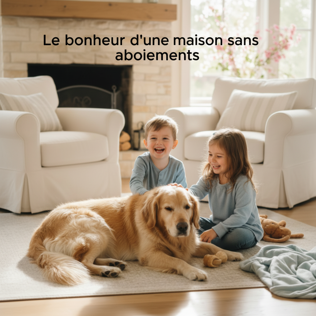 Le bonheur d'une maison sans aboiements
